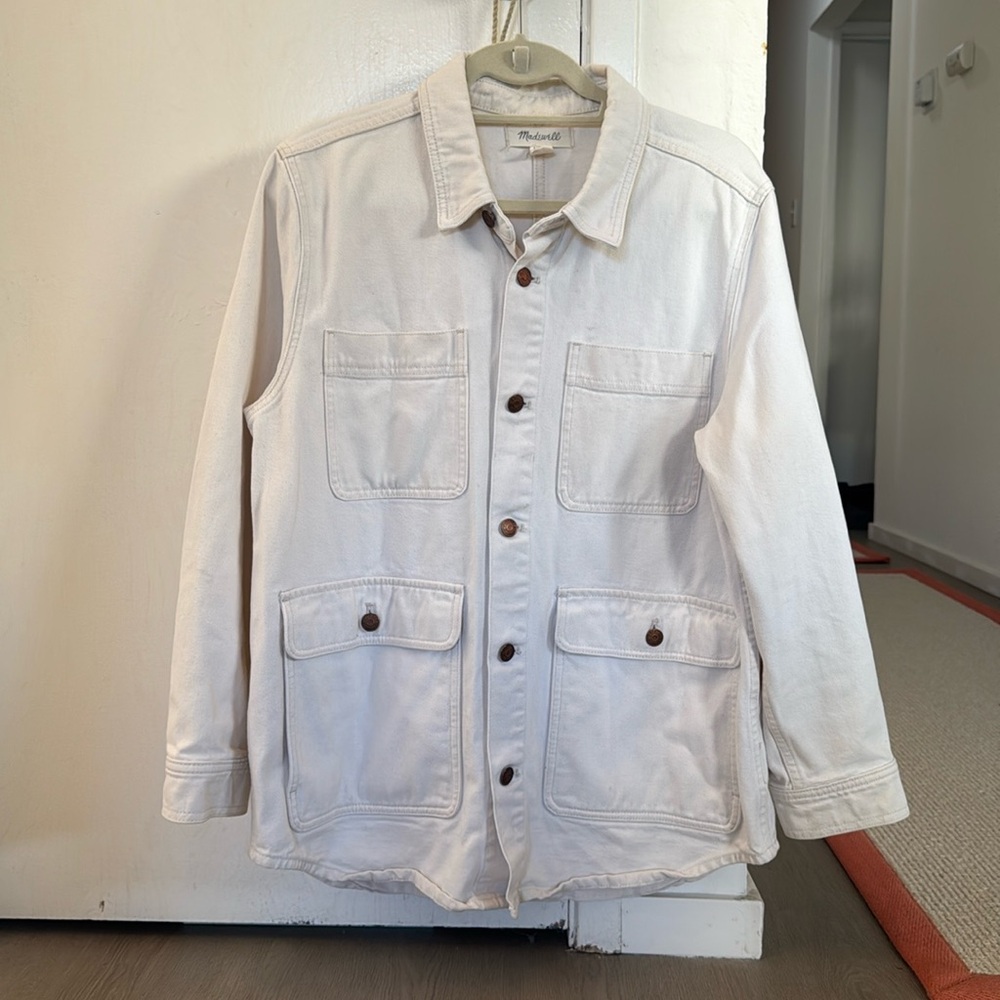 Madewell Chore Coat - Beige (Size M)